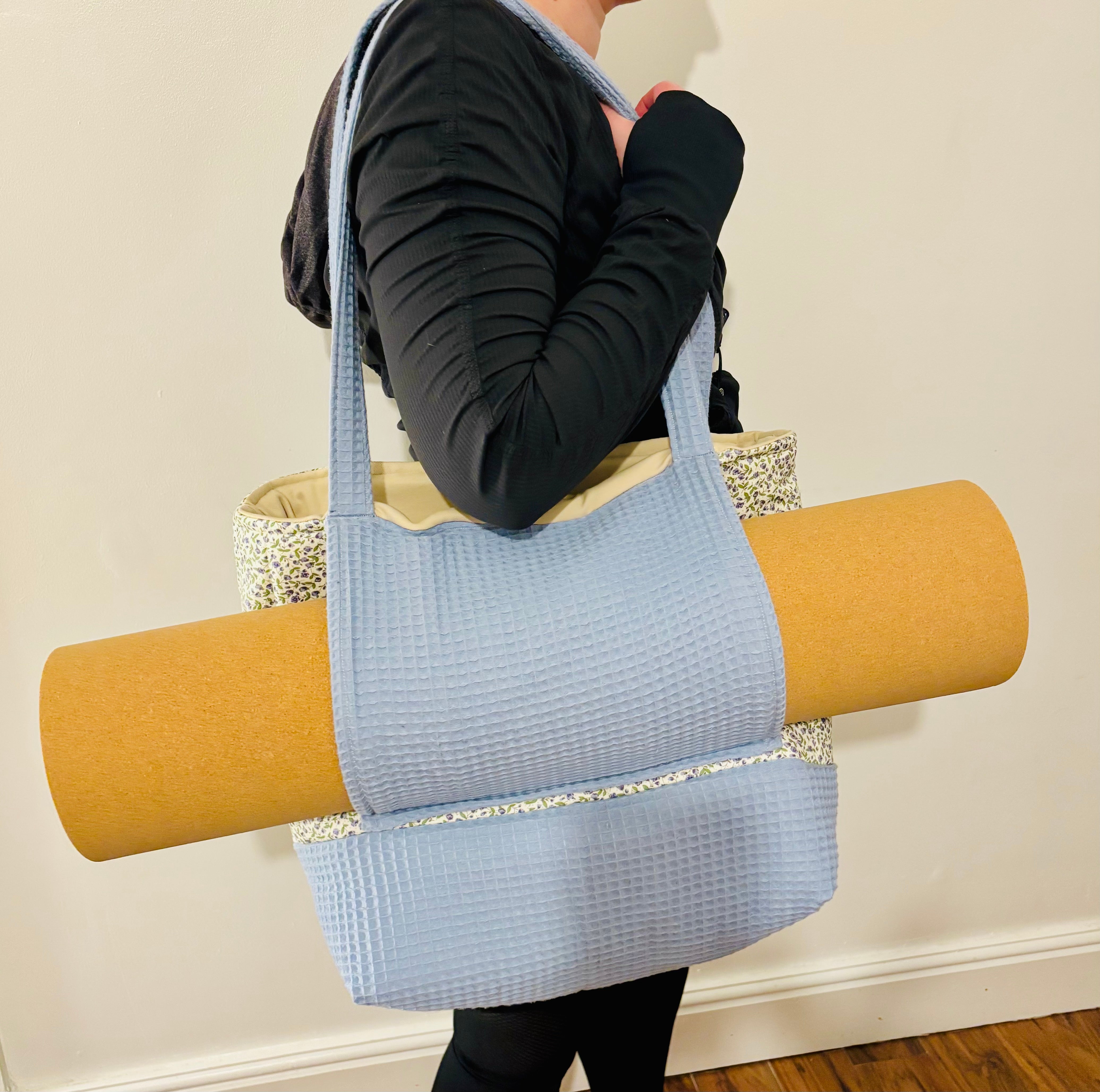 Grounded Flow Carrier - Yoga Mat Tote Bag