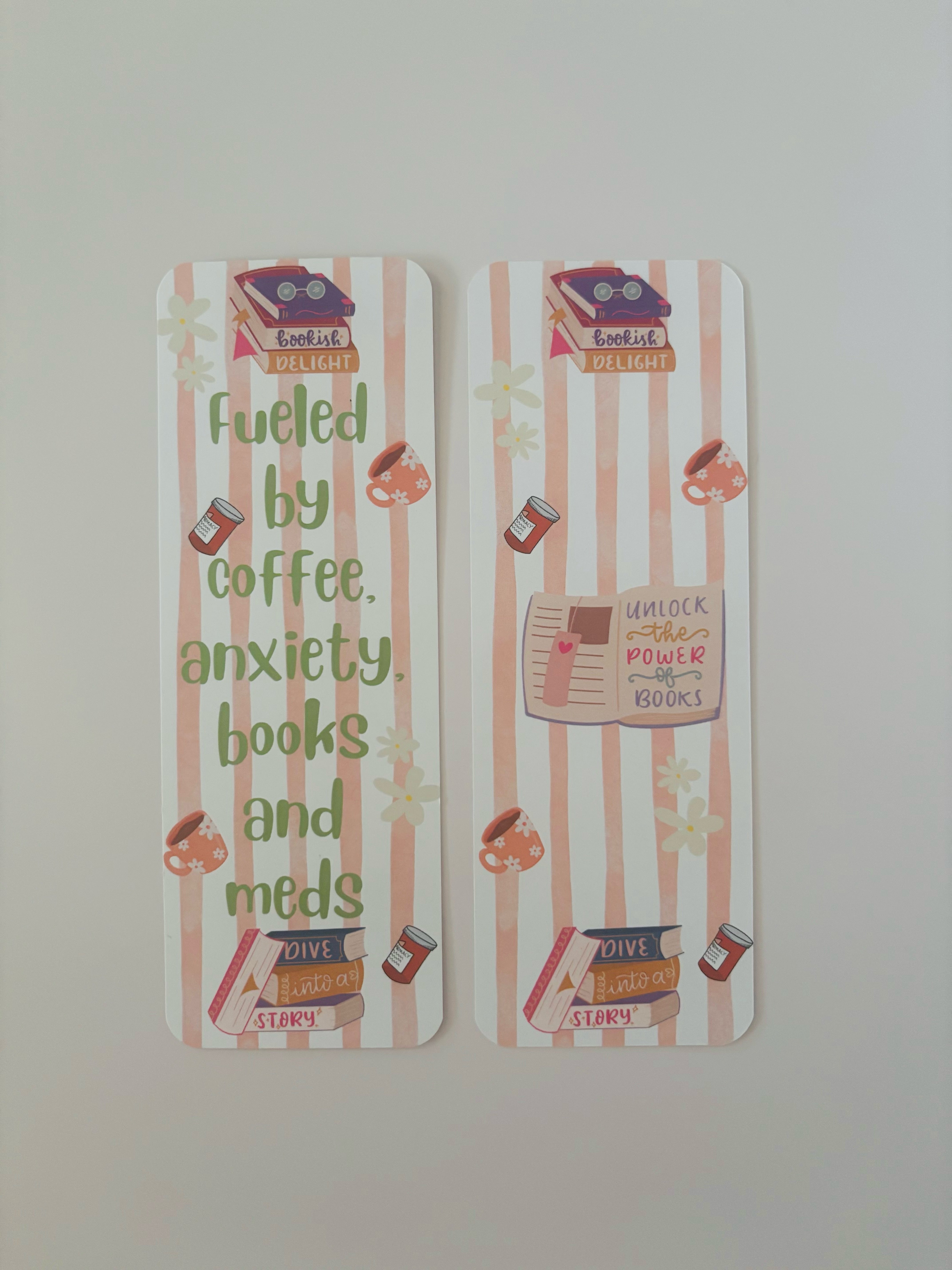 Bookmark | Fueled by Coffee,Anxiety, Books & Meds